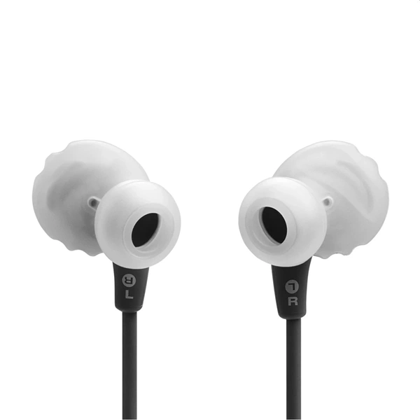 JBL Endurance Run 3 USB-C vezetékes mikrofonos  sport fülhallgató Fekete-szürke