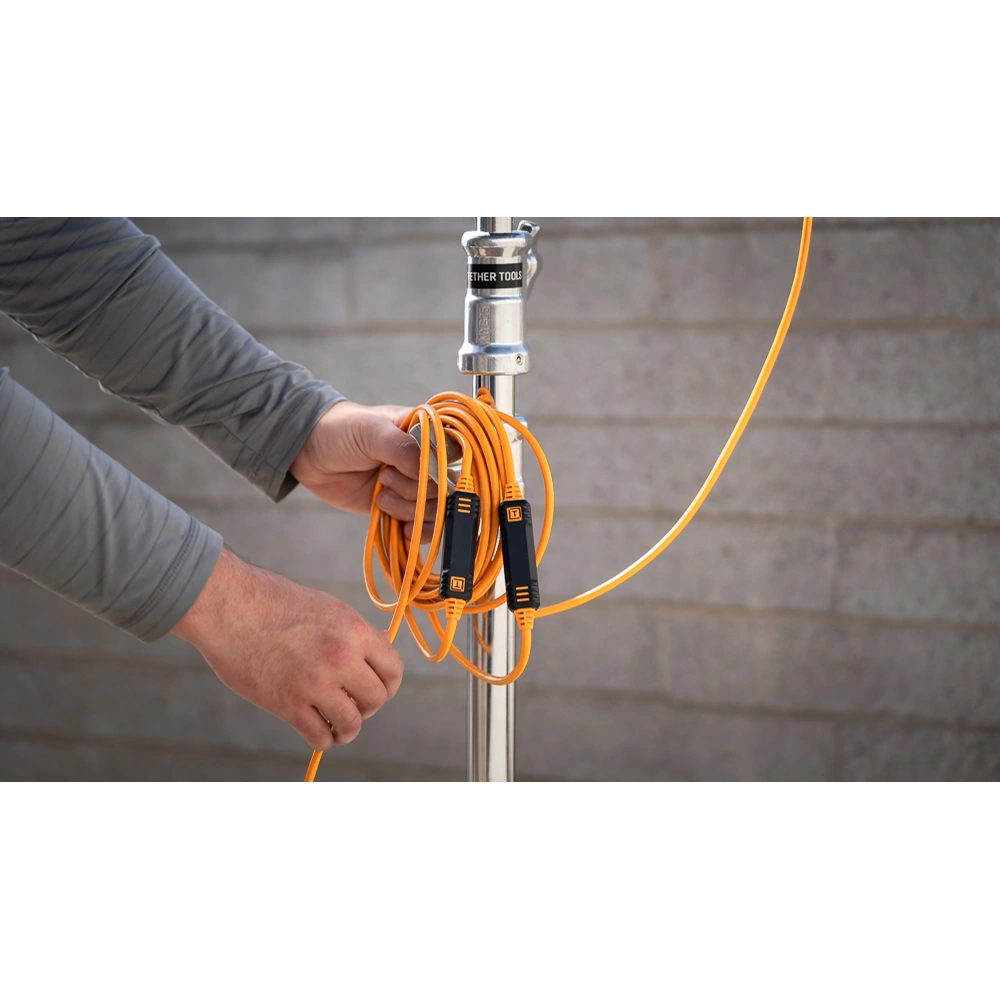 TETHER TOOLS TetherPro USB-C to USB-C 9.4m Narancs