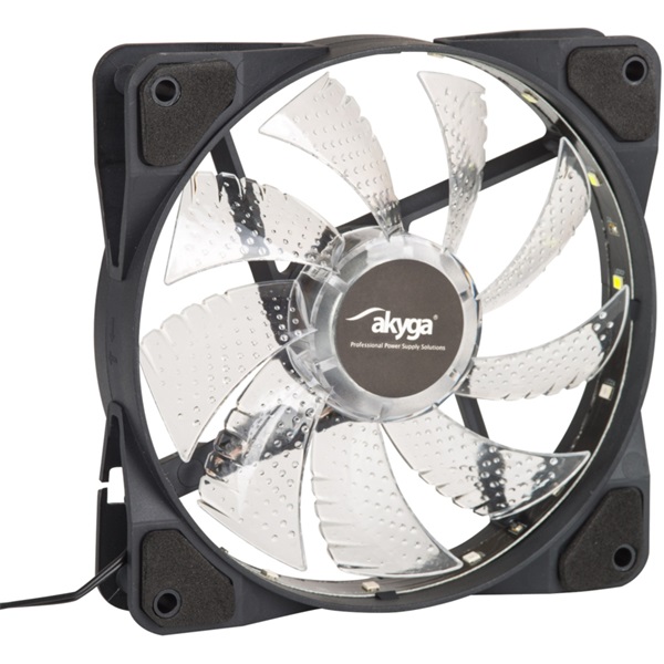 Akyga ház hűtő 12cm Rainbow LED (AW-12D-LED)