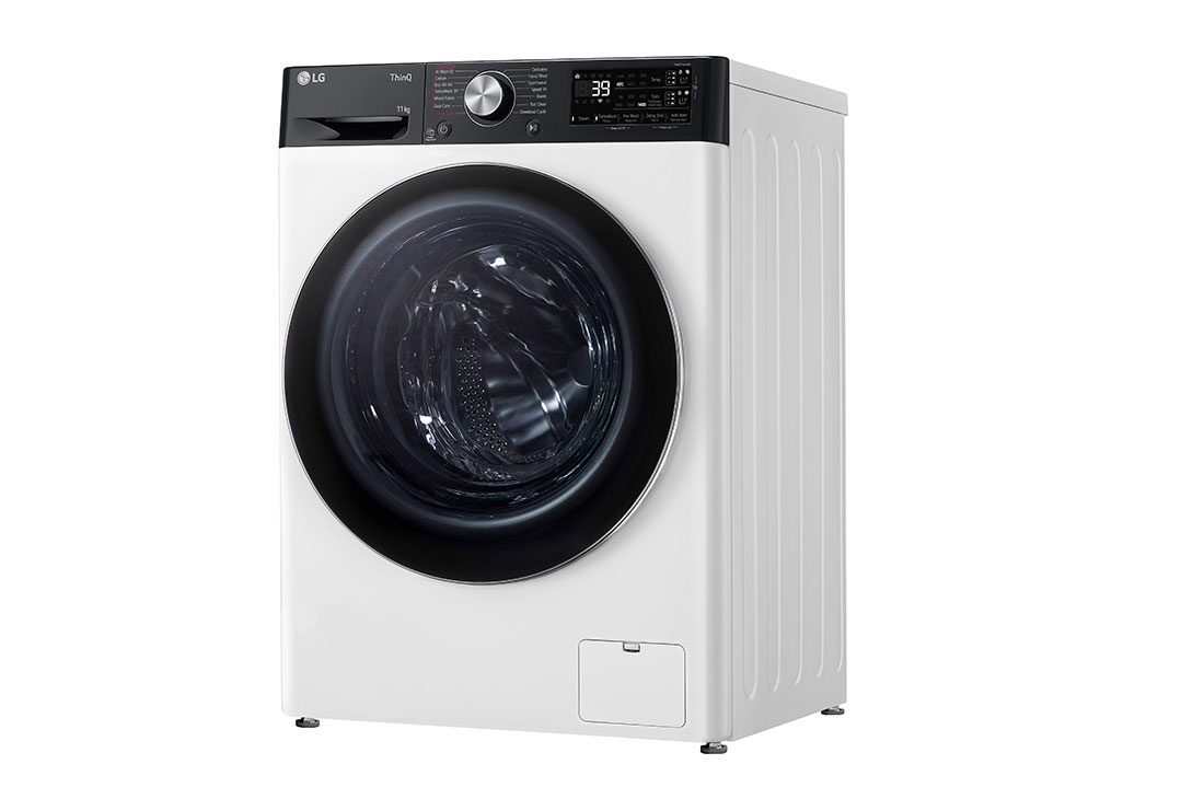 LG F4WR711S3HA Elöltöltős mosógép – 11 kg, 1350 ford./perc, A Energiaosztály, AI DD, LG Steam technológia, Gőz technológia