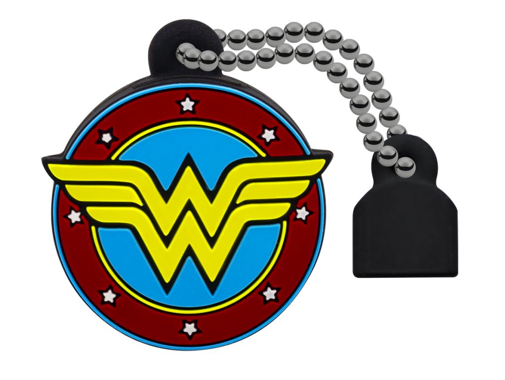 Pen Drive 16GB Emtec DC Comics Collector Wonder Woman USB 2.0 Pen Drive 16GB Emtec DC Comics Collector Wonder Woman USB 2.0