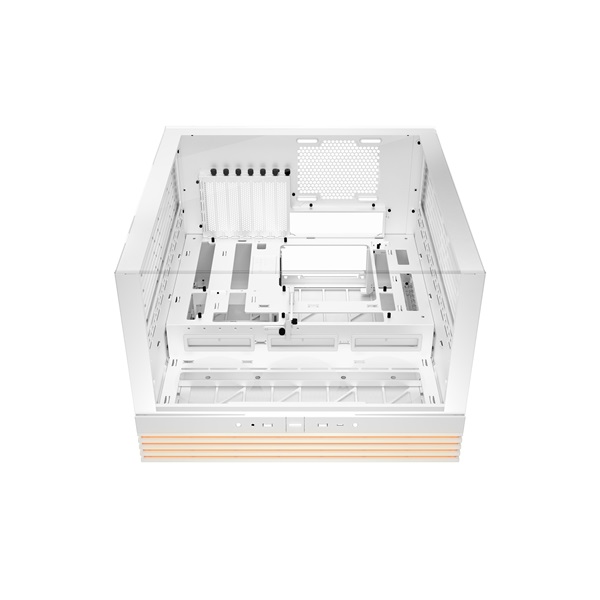 Be Quiet! LIGHT BASE 600 DX White  ATX  edzett üveg oldallap Számítógépház  Fehér 
