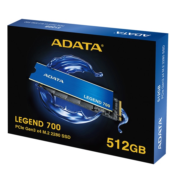 ADATA 512GB M.2 2280 NVMe LEGEND 700 (ALEG-700-512GB) SSD
