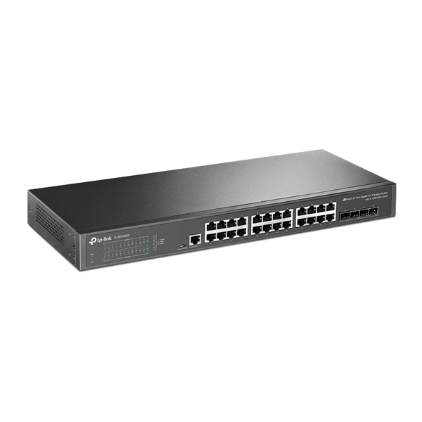 TP-Link TL-SG3428X JetStream 24 Portos Gigabit L2+ Managed Switch TP-Link TL-SG3428X JetStream 24 Portos Gigabit L2+ Managed Switch
