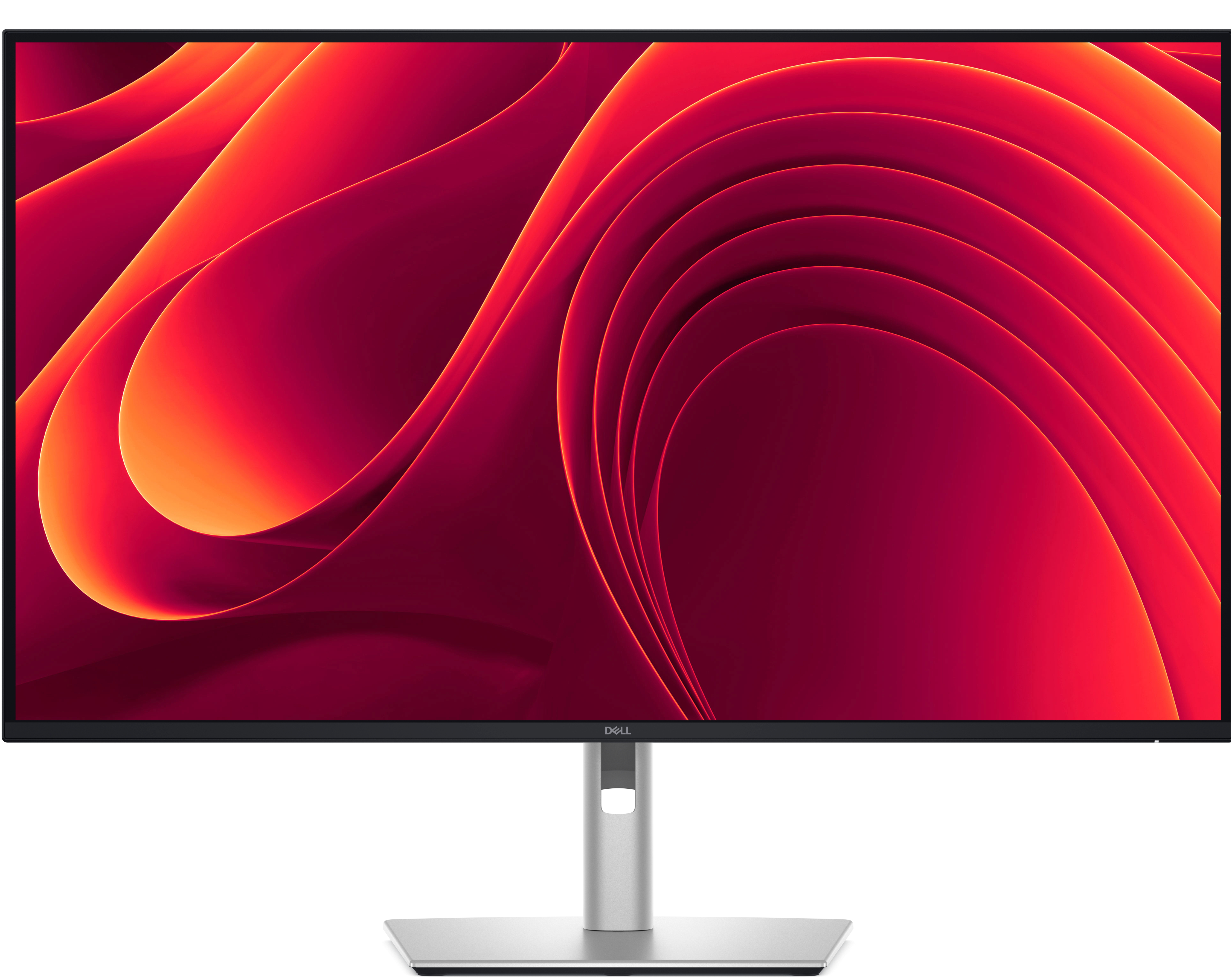 DELL 32" P3225QE Monitor - 3840x2160, IPS, 4K, Ultra HD, Ezüst-fekete