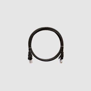 Nikomax Patch kábel UTP, CAT5e, LSZH, 0,5m, fekete