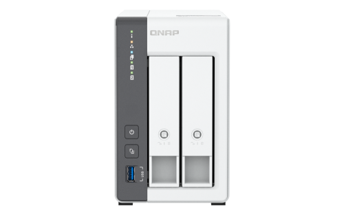 2-bay ARM 4C 2.0GHz , 2 x SATA 6Gb/s 3.5"/2.5", 4GB RAM on-board, 1 x GbE, 1 x 2