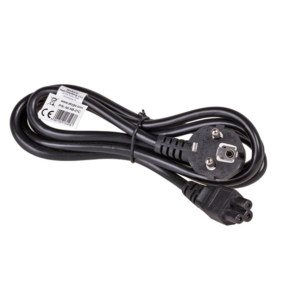  Akyga  1.5m AK-NB-01C tápkábel 