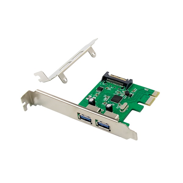 Conceptronic EMRICK06G PCIe x1 to 2x USB-A 3.0 Bővítőkártya  