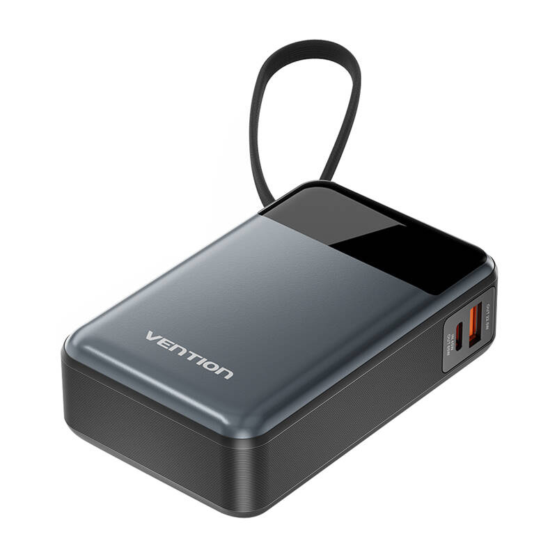 Vention FHYB0 USB-C  20000mAh 65W powerbank Fekete 