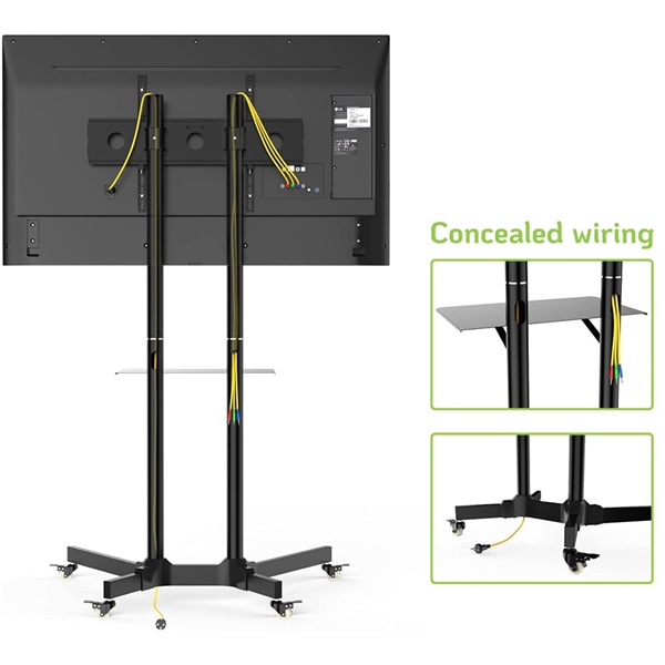 TECHLY ICA-TR6  30-65" LED/LCD kijelzőhöz gurulós padlóállvány
