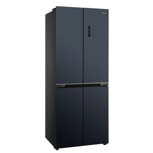 Midea MDRM587BIE70 Hűtő:276L Fagyasztó:150L No frost négyajtós hűtőszekrény Inox