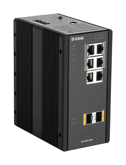 D-Link DIS-300G-8PSW menedzselhető 8 portos Gigabit switch D-Link DIS-300G-8PSW menedzselhető 8 portos Gigabit switch