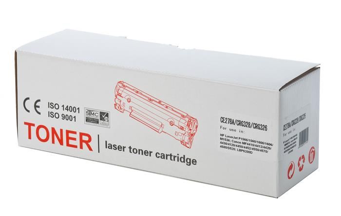 Tender CE278A/CRG728 lézertoner fekete 2,1k (TOTE278A) Tender CE278A/CRG728 lézertoner fekete 2,1k (TOTE278A)