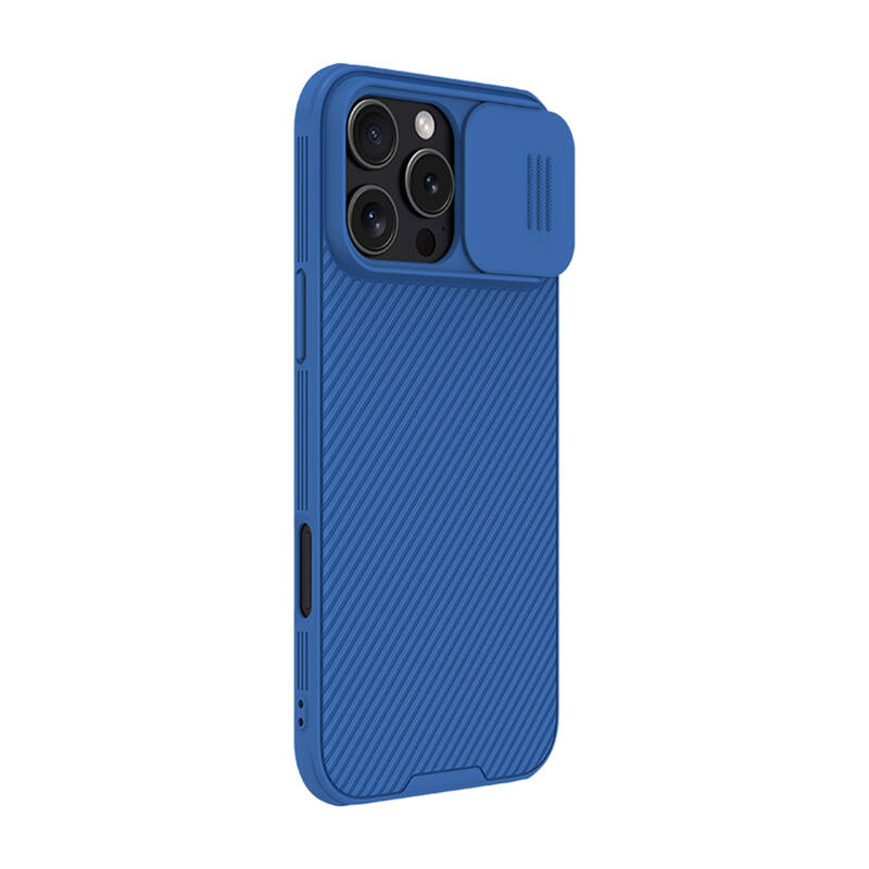 Nillkin CamShield Pro iPhone 16 Pro Max tok (kék)