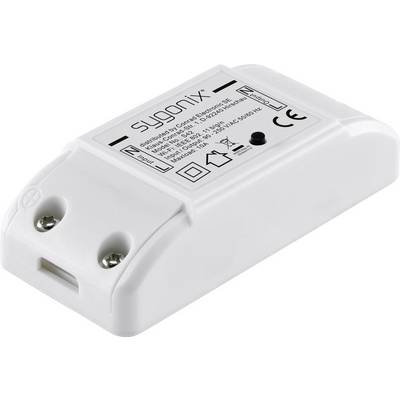 App vezérelt WiFi-kapcsoló, beltéri, 2300 W, Sygonix SY-3822412