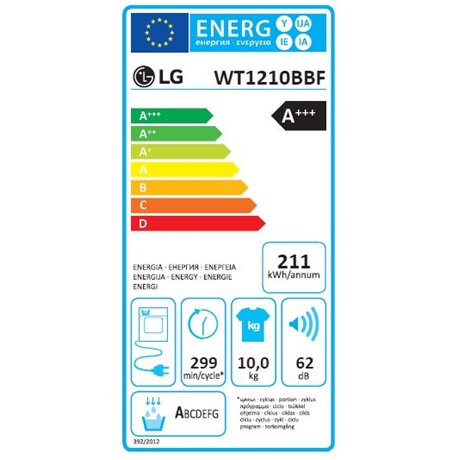 Lg WT1210BBF Mosó-szárítógép