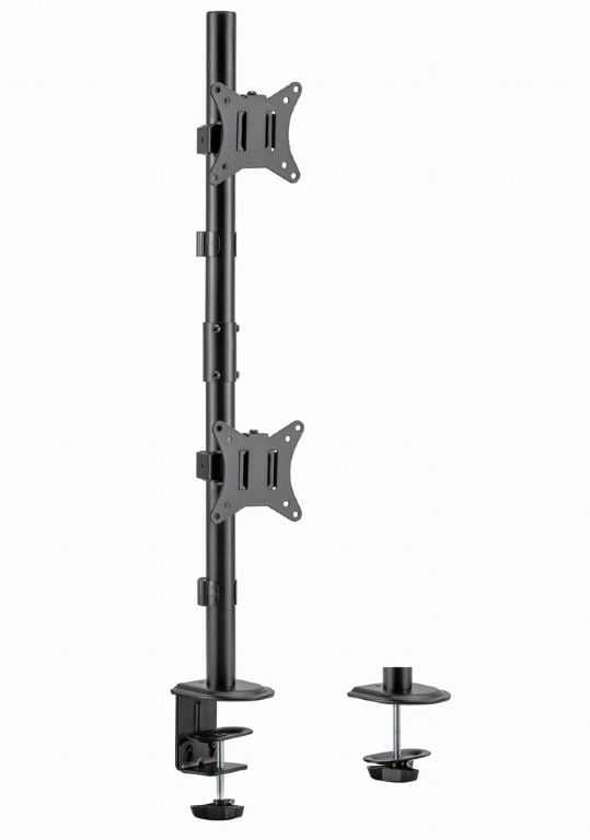 Gembird MA-D2-02 asztali monitor tartó 17”-32” fekete Gembird MA-D2-02 asztali monitor tartó 17”-32” fekete