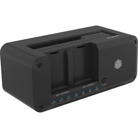 Raidsonic IB-2924MSCL-C31 Clone & DockingStation for SATA & M.2 HDDs/SSDs