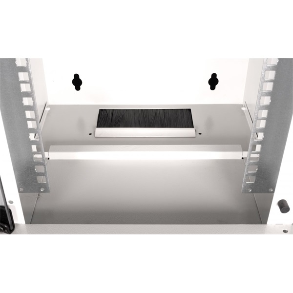 Equip Fali Rackszekrény  EWM-06-3030-B 10" 6U 300x300mm lapra szerelt Szürke 