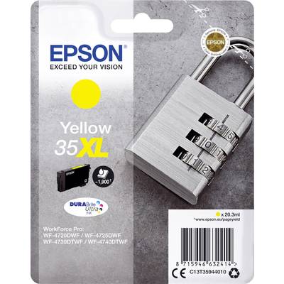 Epson Tinta T3594, 35XL Eredeti Sárga C13T35944010 Epson Tinta T3594, 35XL Eredeti Sárga C13T35944010