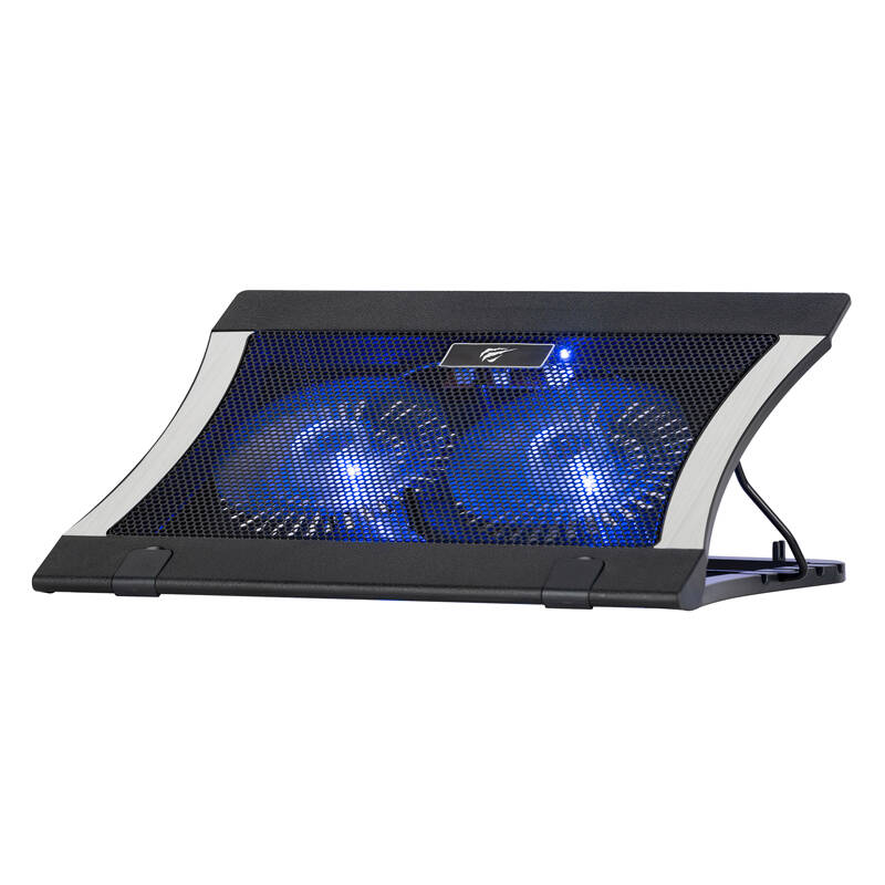 Havit HV-F2051 laptop hűtőállvány Fekete 