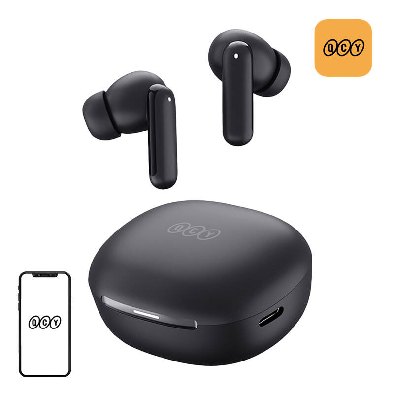 QCY MeloBuds HT16 TWS Fejhallgató Fekete 