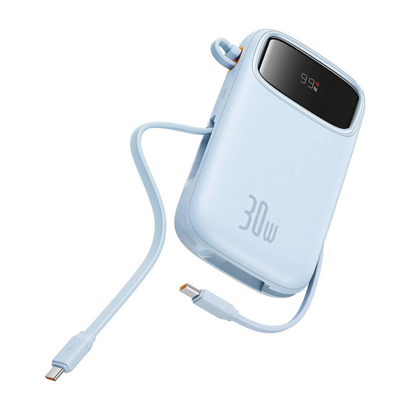 Baseus QPow 2 10000mAh  30W  2xUSB-C powerbank Kék 