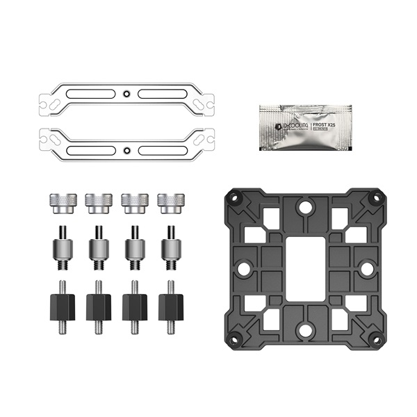 ID-Cooling SE-214-XT V2 27,2dB  max. 98,54 m3/h  4pin  4 db heatpipe  12cm  PWM CPU Cooler