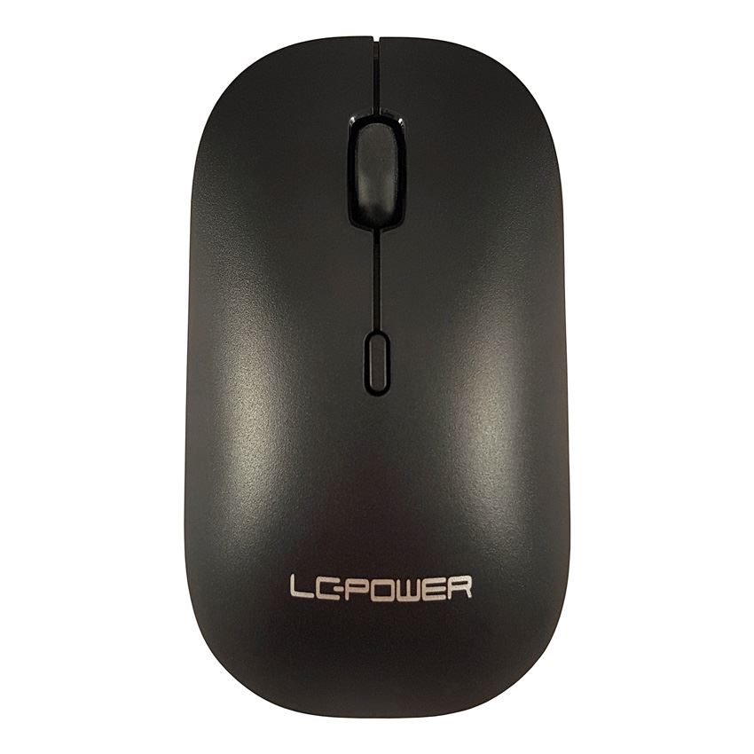 LC Power m720BW vezeték nélküli optikai egér fekete (LC-M720BW)