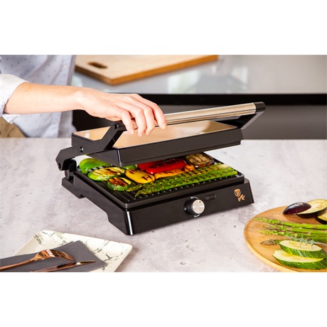 Berlinger Haus BH/9135 ELEKTROMOS GRILL, OLAJCSEPEGTETŐVEL