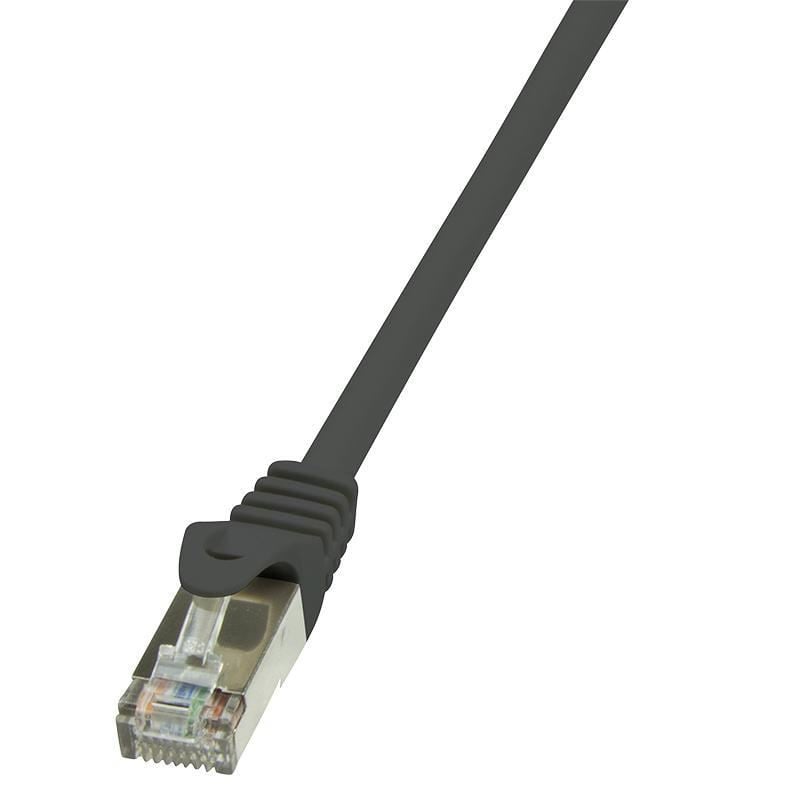 LogiLink EconLine F/UTP patch kábel CAT6 10m fekete (CP2093S) LogiLink EconLine F/UTP patch kábel CAT6 10m fekete (CP2093S)