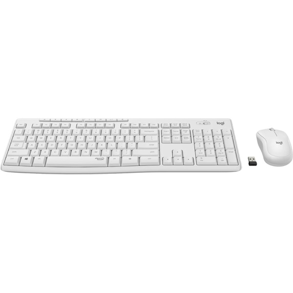 Logitech MK295 Silent vezeték nélküli billentyűzet + egér fehér (920-009873) Logitech MK295 Silent vezeték nélküli billentyűzet + egér fehér (920-009873)