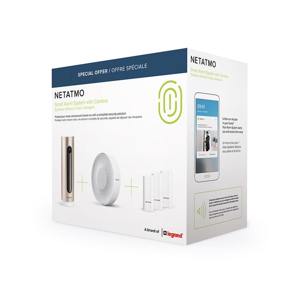 Netatmo Smart Alarm Pack okos beltéri riasztó csomag Netatmo Smart Alarm Pack okos beltéri riasztó csomag