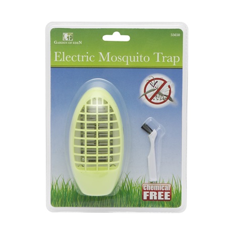 Garden of Eden 55650 ELEKTROMOS ROVARCSAPDA - LED-ES, TISZTÍTÓ KEFÉVEL - 230V, 800 V, 11 CM