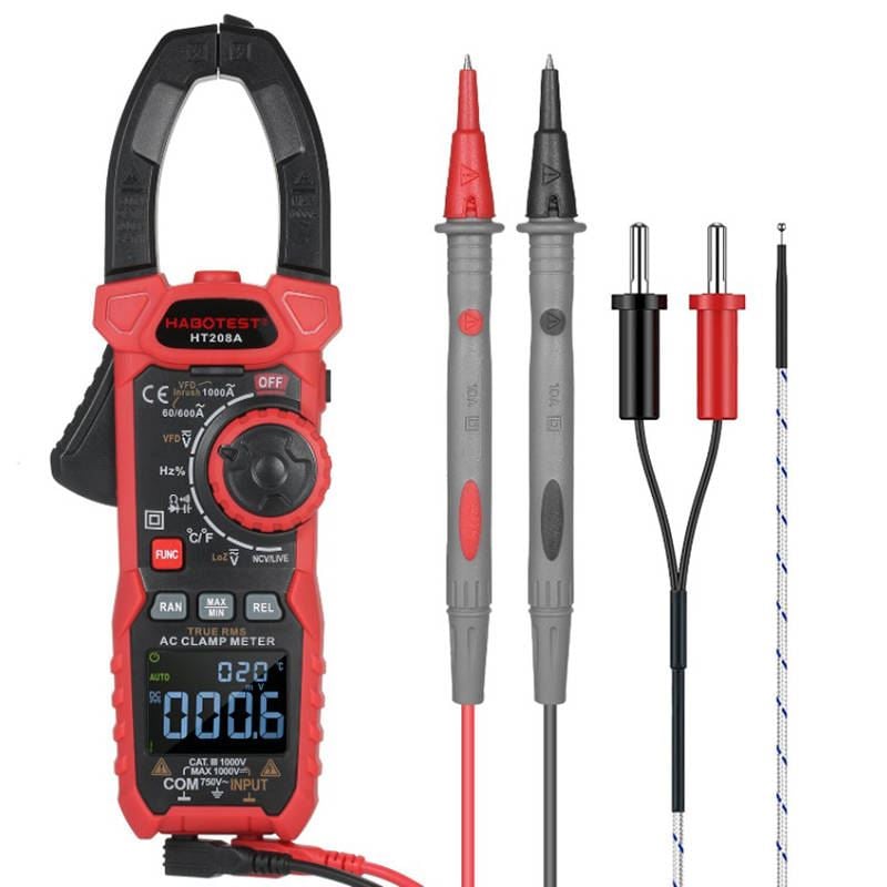 Habotest HT208A digitális lakatfogó multiméter Habotest HT208A digitális lakatfogó multiméter
