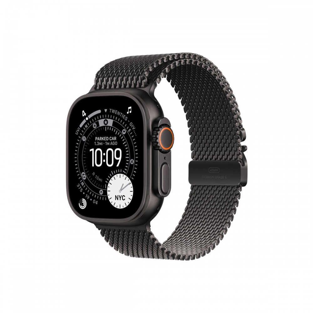 Apple Watch Ultra 3 Cellular 49mm fekete titántok fekete titán