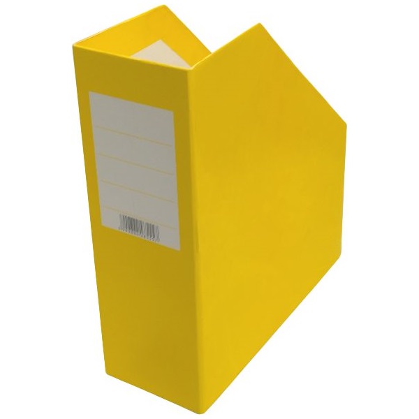 IRISOffice merevfalú 9 cm karton sárga iratpapucs
