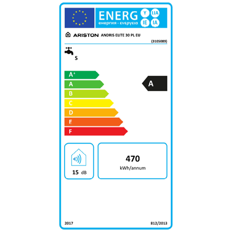 Ariston ANDRIS ELITE 30/5 EU VÍZMELEGÍTŐ