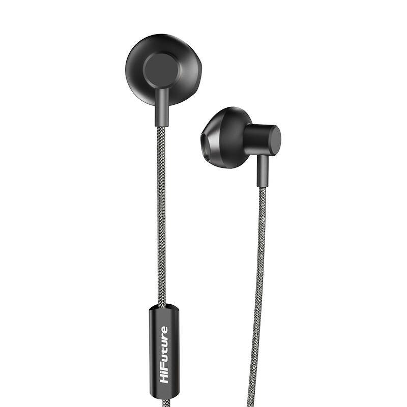 HiFuture Mi5 Wired Earphones Fekete