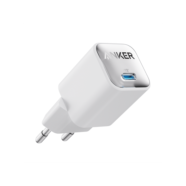 ANKER Hálózati Töltő, 511 Nano, 30W USB-C, EU, fehér - A2147G21 ANKER Hálózati Töltő, 511 Nano, 30W USB-C, EU, fehér - A2147G21