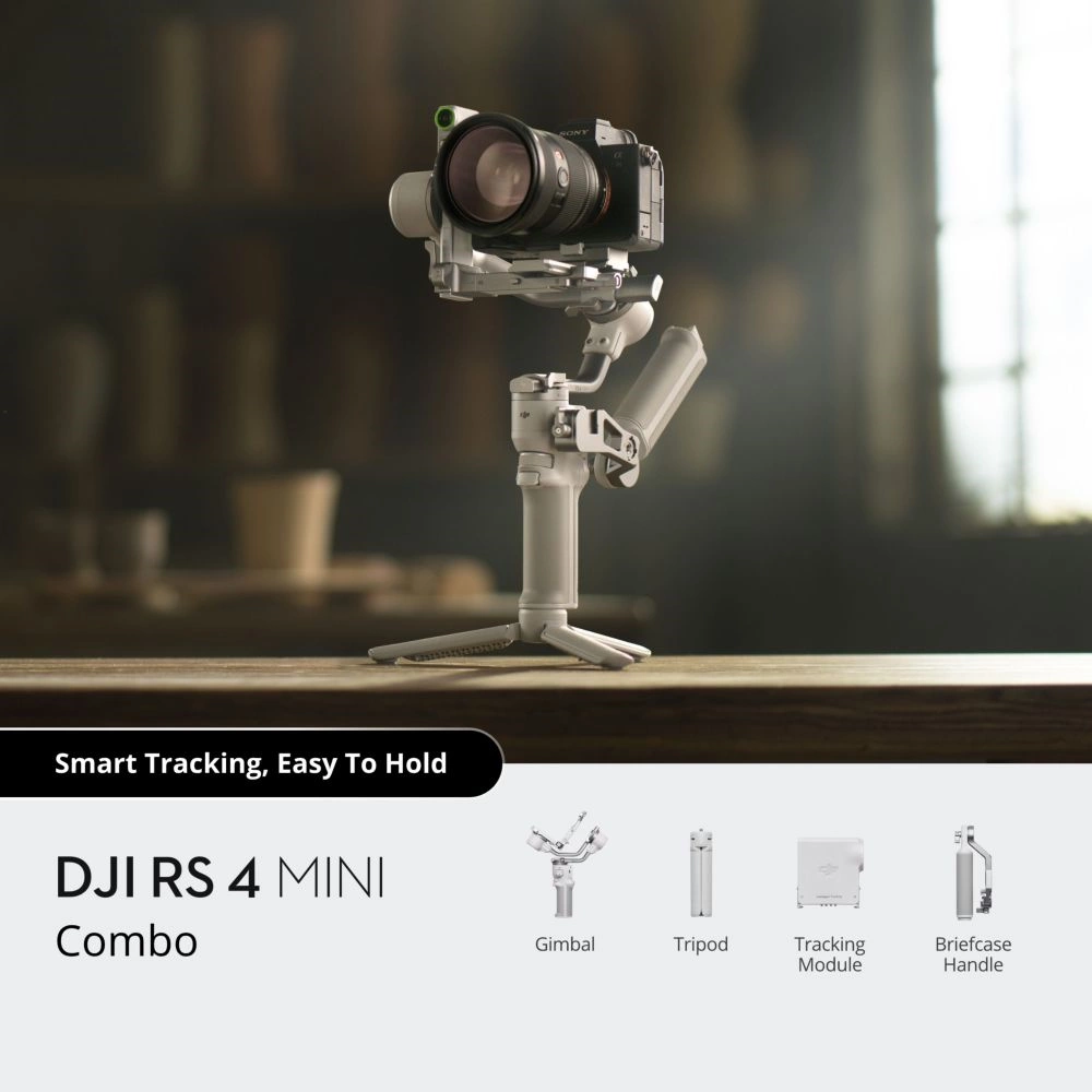 DJI RS 4 Mini Combo gimbal stabilizátor
