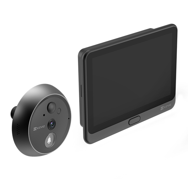 EZVIZ HP4    4,3" színes képátmérő Kétirányú video hívás csengő  4600 mAh 512G kültéri vezeték nélküli ajtócsengő