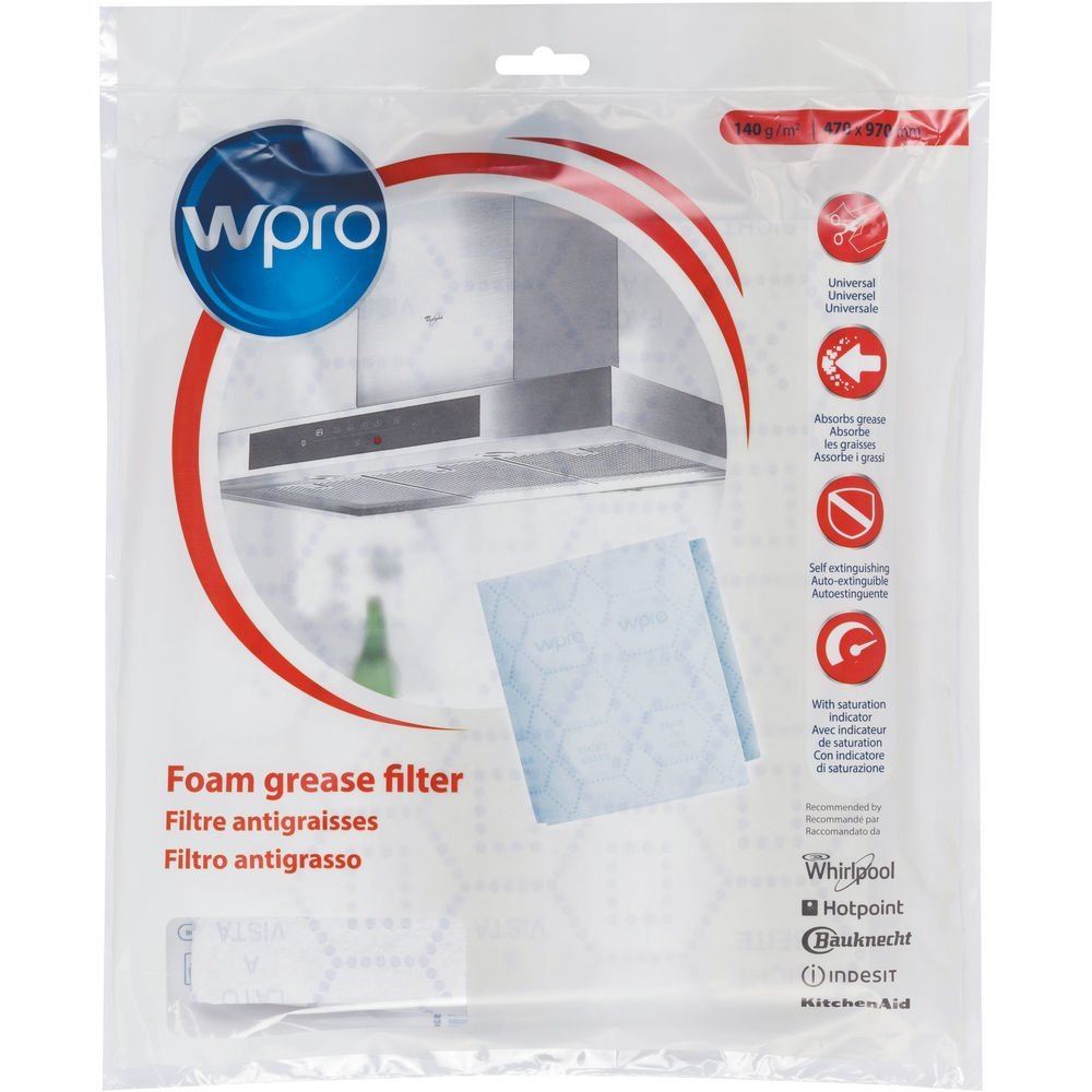 WPRO UGF-015 univerzális szűrő páraelszívóhoz WPRO UGF-015 univerzális szűrő páraelszívóhoz