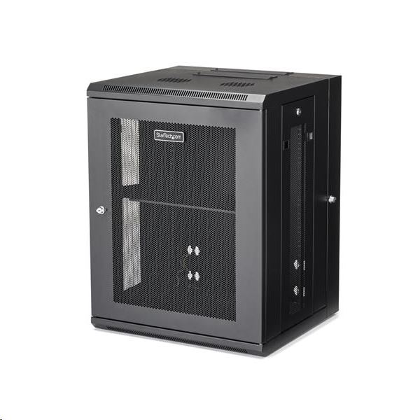 Startech.com 15U 19" fali rackszekrény (RK1520WALHM)