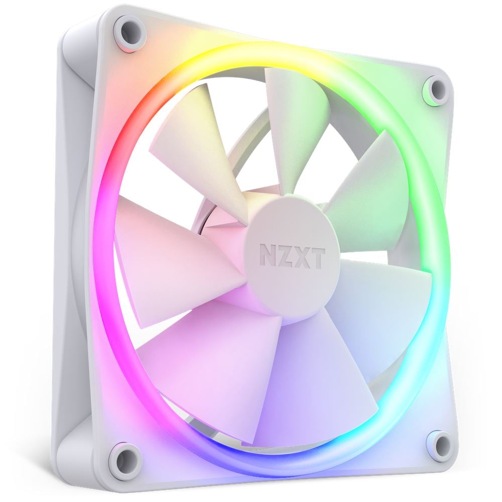 NZXT F120 RGB ház hűtő ventilátor 12cm fehér (RF-R12SF-W1) NZXT F120 RGB ház hűtő ventilátor 12cm fehér (RF-R12SF-W1)