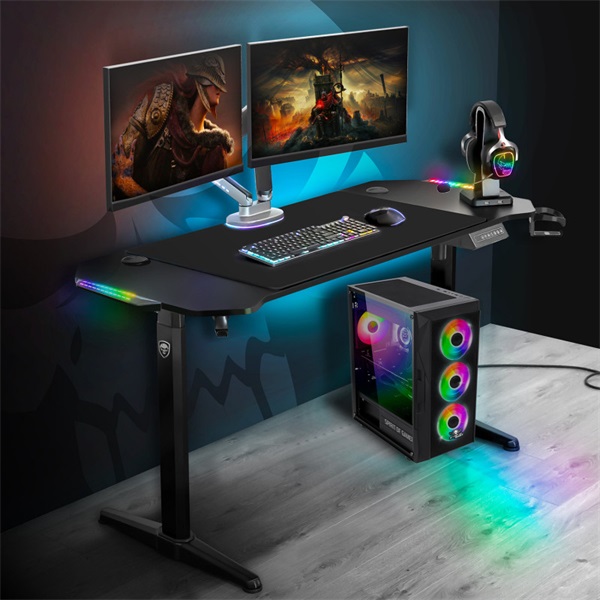 Spirit of Gamer Rogue VII RGB  fekete ablakos ATX Számítógépház  