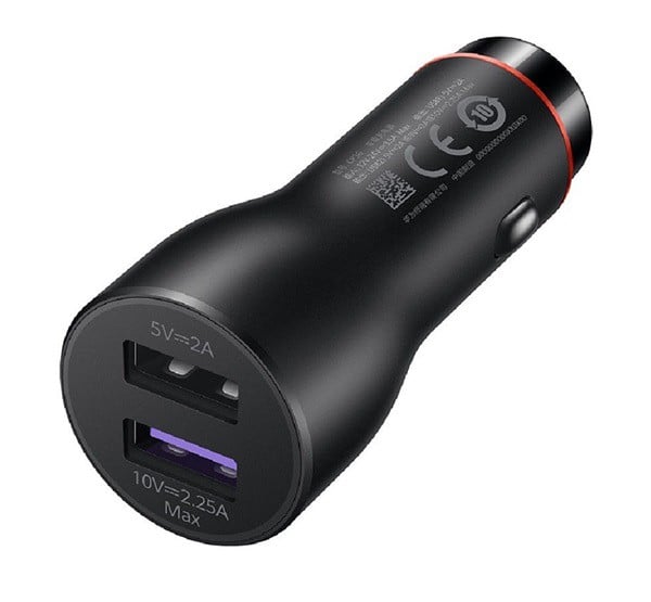 HUAWEI autós töltő 2 USB aljzat (9V / 2250mA, 22.5W, gyorstöltés támogatás) FEKETE (CP36 / 55032780) HUAWEI autós töltő 2 USB aljzat (9V / 2250mA, 22.5W, gyorstöltés támogatás) FEKETE (CP36 / 55032780)