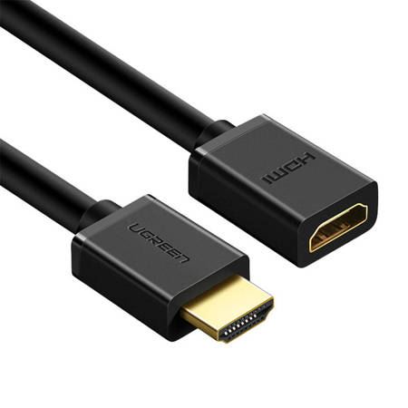 UGREEN HDMI 1.4 apa-anya hosszabbító kábel 5m fekete (042276) UGREEN HDMI 1.4 apa-anya hosszabbító kábel 5m fekete (042276)