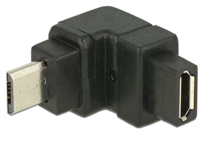Delock DL65096 USB micro-B apa / anya 90° adapter